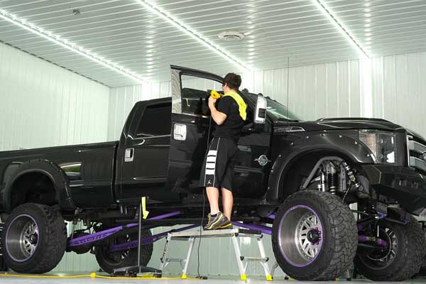 Monster Truck Window Tinting